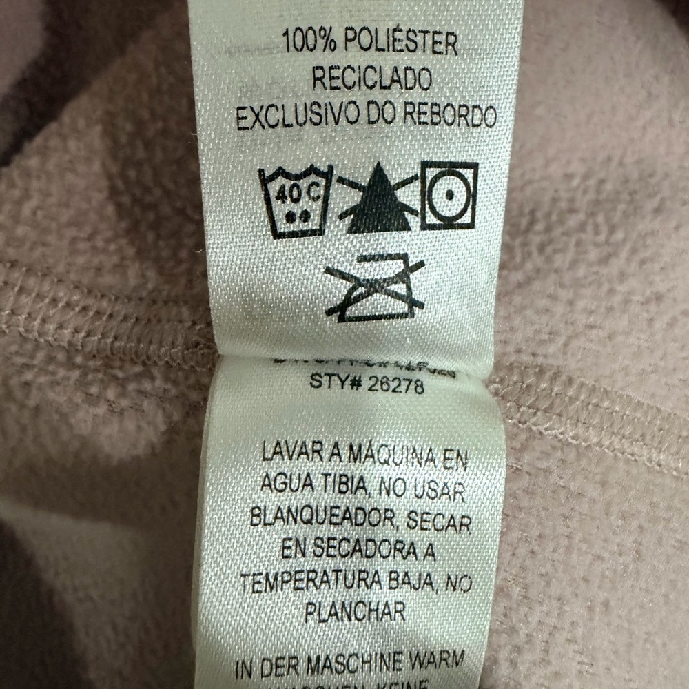 Patagonia Women's Mauve Pink Quarter-Zip Sweatshirt size S - Picture 11 of 11
